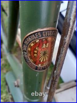 1 ancien VÉLO THE HERCULES CYCLES MOTOR BIRMINGHAM1930 ANGLETERRE, no émaillée