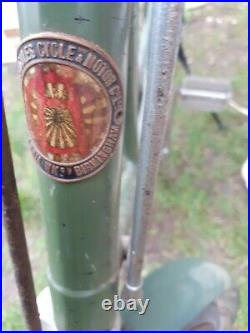 1 ancien VÉLO THE HERCULES CYCLES MOTOR BIRMINGHAM1930 ANGLETERRE, no émaillée