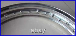 18 X 2,15 40F Roue Aluminium pour Moto D` de Collection Années` 50- `70 profil H