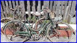 2 ancien vélos frein a tringles1930, scooter, moto, cyclo, peugeot