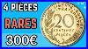 4 Pi Ces Rares Et Cheres De 20 Centimes Marianne