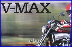 AFFICHE POSTER MOTO YAMAHA V-MAX V MAX 1200 PERIOD ORIGINAL MADE in JAPAN BURN