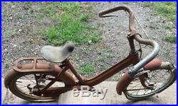 Ancien VÉLO ENFANT MOTOBECANE TÔLE 1960, scooter, moto, cyclo, solex, no émaillé
