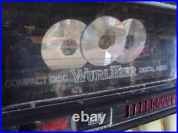 Ancien juke box WURLITZER CARNEGIE CD 1990, bistrot, no émaillée