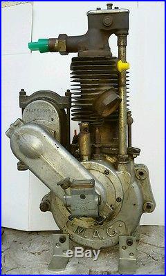 Ancien moteur M. A. G. 350cc 1929 type 311- Importé de Suisse