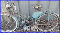 Ancienne MOBYLETTE MOTOCONFORT A GALET, vintage, scooter, moto, cyclo, peugeot