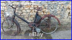 Ancienne MOBYLETTE SILES cyclo A GALET moteur ITOM TORINO, scooter, moto, solex