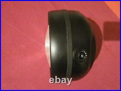 Aprilia headlight 130mm Black painted