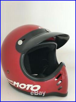 Bell original vintage Mini Moto helmet motorcycle classic 6 3/4 54(Moto3 500TX)