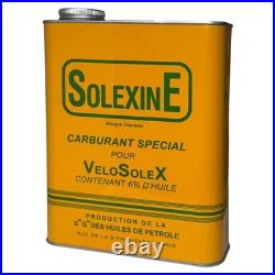 Bidon Solexine 2L Version II avec Porte-Bidon Licence Officielle Solex-Vintage