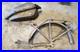 Cadre reservoir garde boue moto collection années 20 30 monet goyon 175 250 350