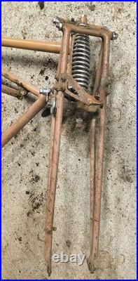 Fourche paralellograme alcyon AS3 moto collection hirondelle française diamant