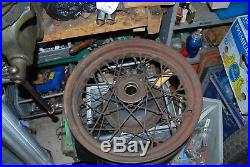 Harley wla wl bobber cafe racer roue avant 16 1941