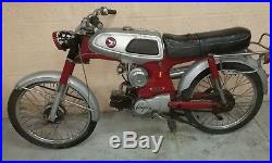 Honda 50 CB50 1968 état d'origine type ss50 cf50 type cyclosport