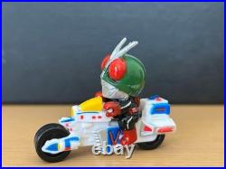 Lot de figurines Kamen Rider six pièces moto miniature rétro de collection 15+