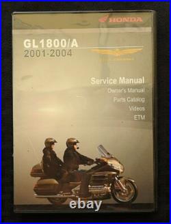 Manuel De Service Des Pièces Pour Moto Honda GL 1800 A Gold Wing 2001-2004 CD