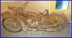 Monet goyon S3G 1951 sortie de grange moto de collection barn find