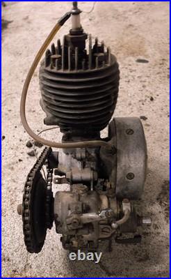 Moteur boite zurcher alcyon AS3 moto collection hirondelle française diamant