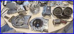 Moto Harley Davidson Sportster lot pièces dont carters optiques Compteurs