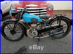 Moto Peugeot 125 cc 1948