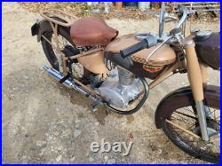 Moto ancienne de collection