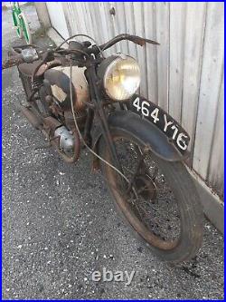 Moto ancienne de collection moto Terrot 1948 M 347 garage automobilia