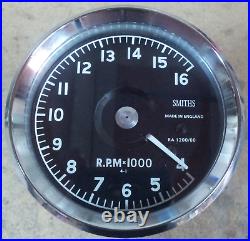 Mounting Bracket + Smiths Atrc Tachometer 16000 Norton Manx G50 Totally Remade