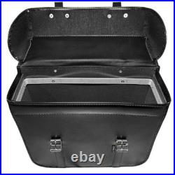 Paire de sacoches tradi SPORFABRIC mobylette vélo solex vintage noire lanière