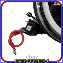 Phare Avant LED Vespa PX 125 150 200 Pe Pxe LML Star EVOK 6V-12V 6000K