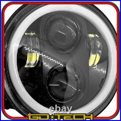 Phare Avant LED Vespa PX 125 150 200 Pe Pxe LML Star EVOK 6V-12V 6000K