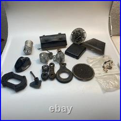 Pièces de rechange pour moto de collection DKW supports de capot et autres piè