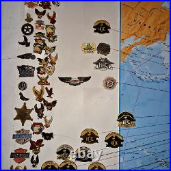 Pins Badge Moto Hd Collection Harley-davidson Hog Chapter