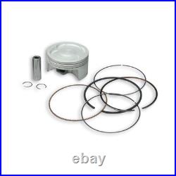 Piston Malossi 4T D 75,5 Axe 15 3 Segments Rectangulaires Sélection 00