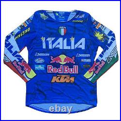 Rare Race Worn Mxgp Motocross Des Nations Team Italy Jersey