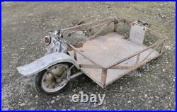 Remorque monoroue velo de collection solex mobylette