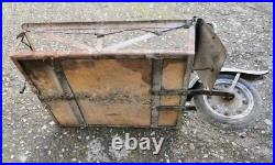Remorque monoroue velo de collection solex mobylette