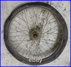 Roue avant 600 x 60c moto de collection new map 100 b1v2 monet goyon