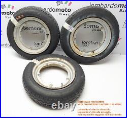 Roues Jante de 3 Pièces 3.50 12 piaggio ape Tm 602 703 Poker Essence Diesel