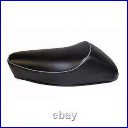 Selle Noir Mono Place Avec Levier Pour Piaggio Vespa 50 Special R L N Avec Bosse