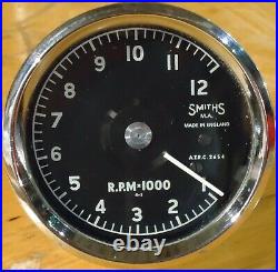 Smiths Atrc Tachometer 12000 Norton Manx, G50, 7r. Drehzahlmesser Totally Remade