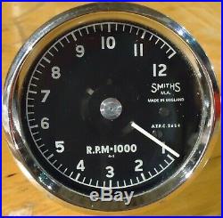 Smiths Atrc Tachometer 12000 Norton Manx, G50, 7r. Drehzahlmesser Totally Remade