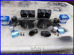 Yamaha 125 rdx 1e7 cylindre culasse cylinder head kit pistons 43,50 carburateurs
